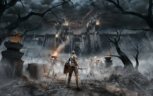 Background image of Demon's Souls (2020)